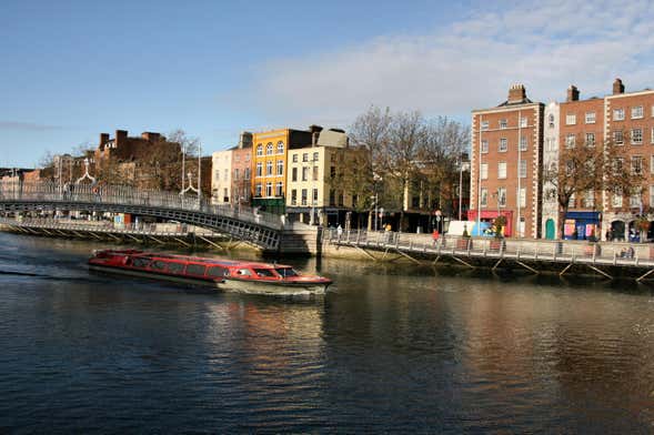 Balade en bateau dans Dublin